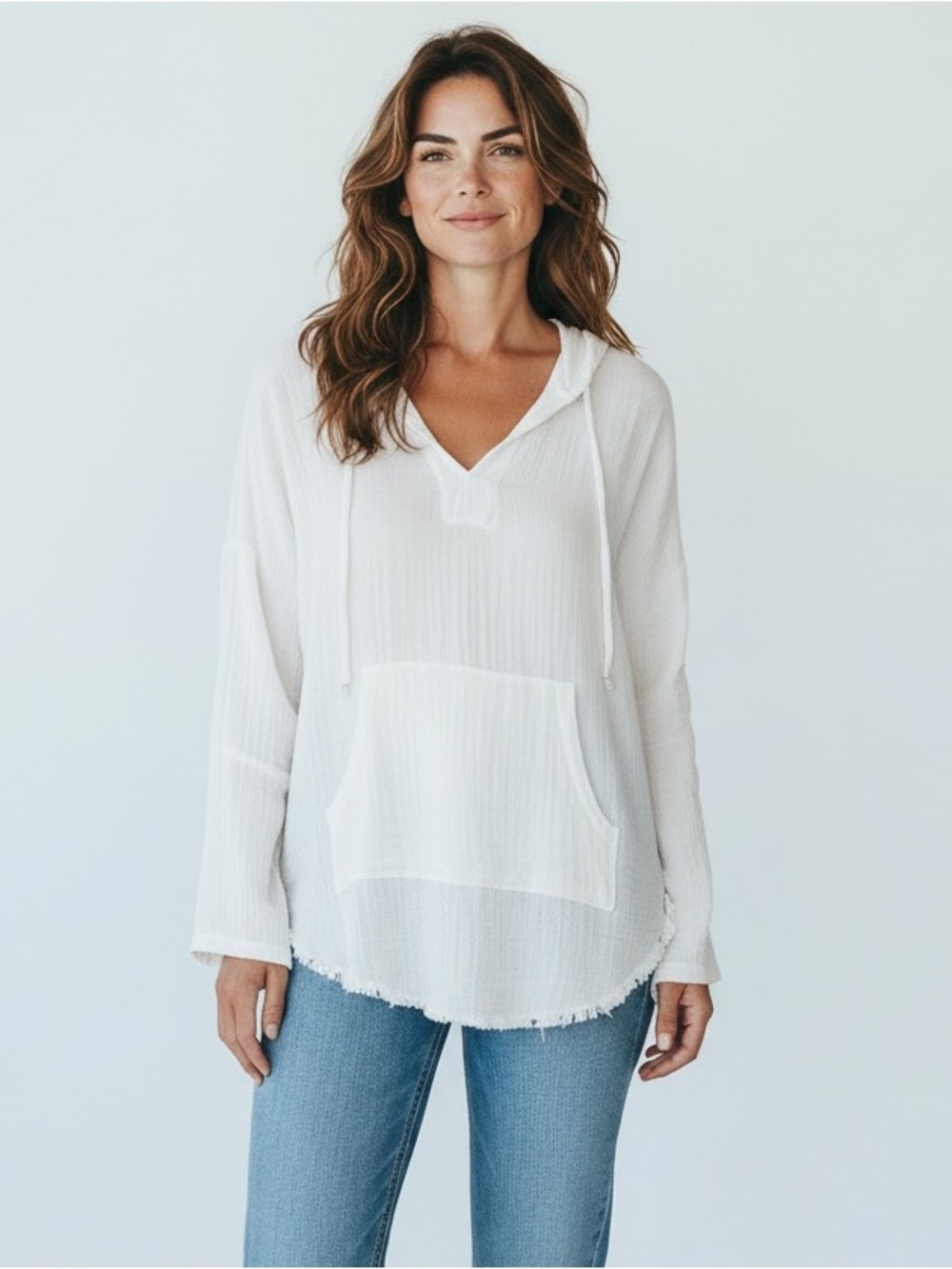 PINCH 100% Cotton long sleeve top. Size S.